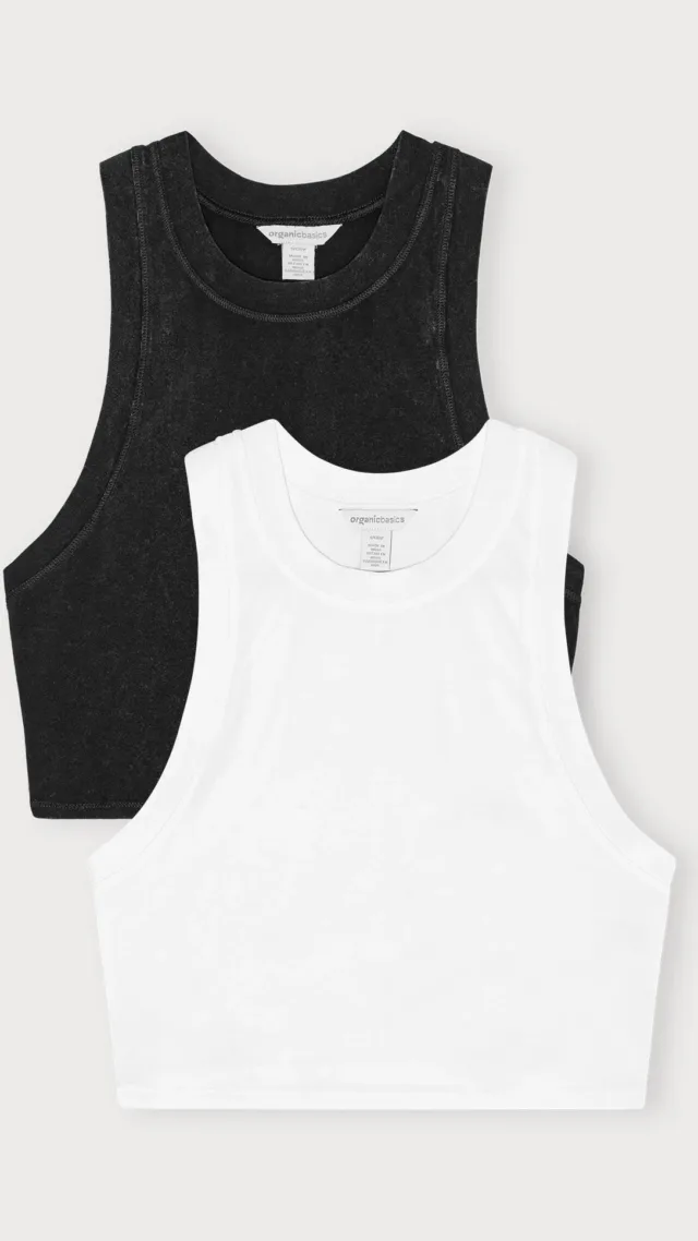 Core Crop Tank Top 2-Pack