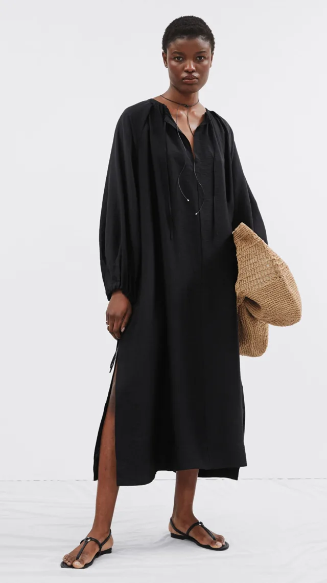 Floaty Oversized Midi Dress