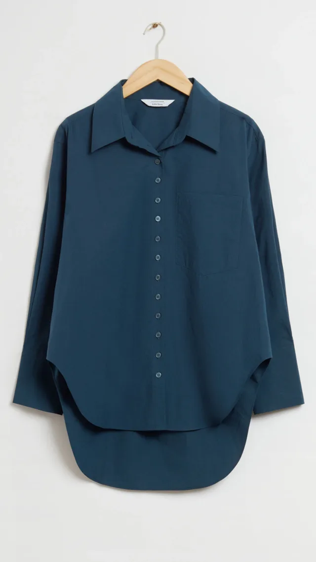 Oversized Organic Cotton Shirt