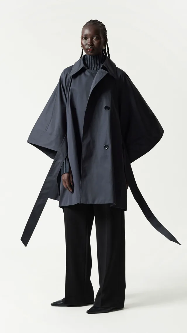 Oversized Trenchcoat Cape