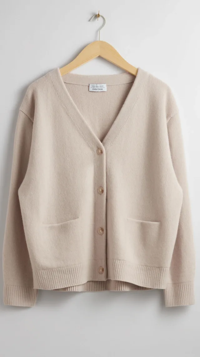 Oversized Wool Cardigan