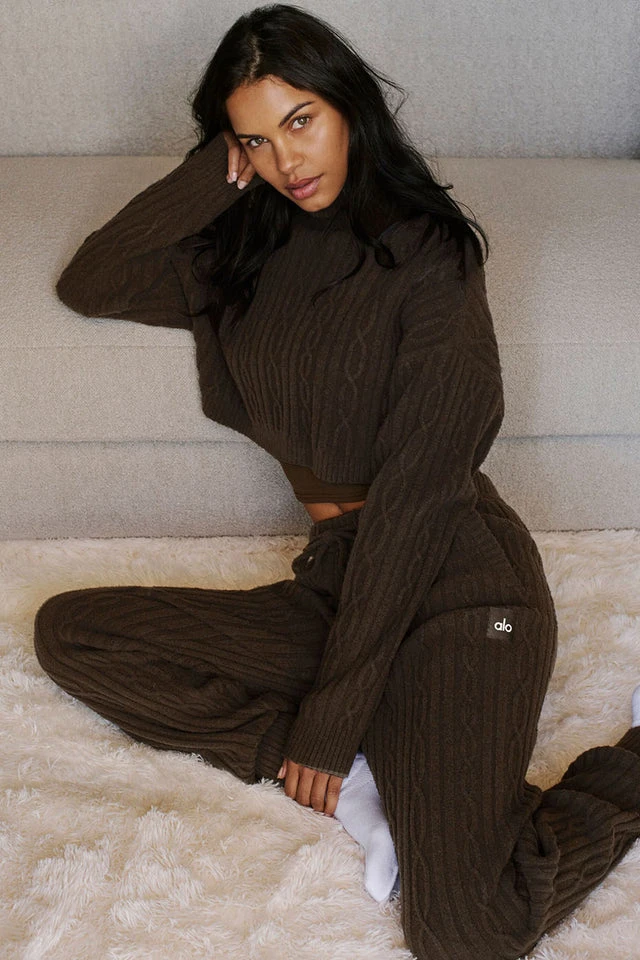 Cable Knit Winter Bliss Pant