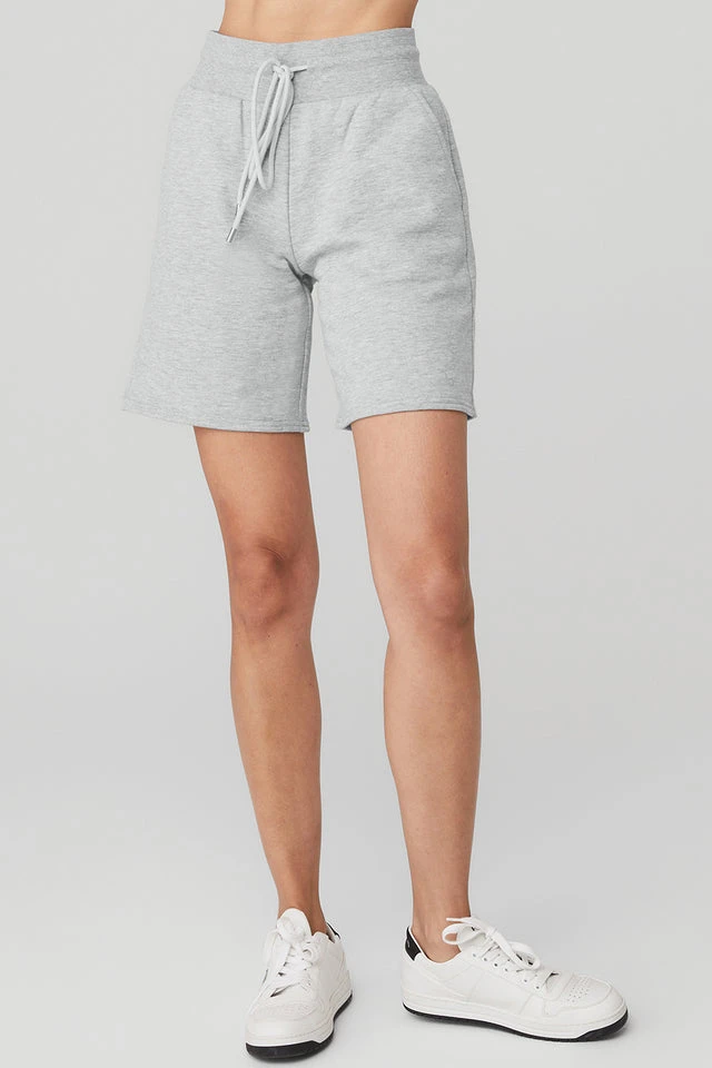 High-Waist Easy Sweat Short