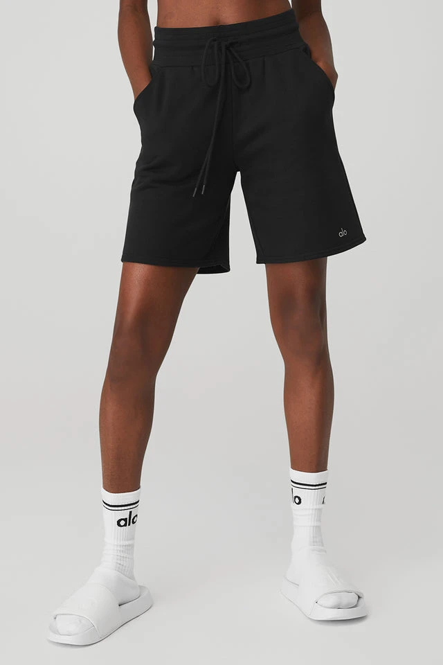 High-Waist Easy Sweat Short