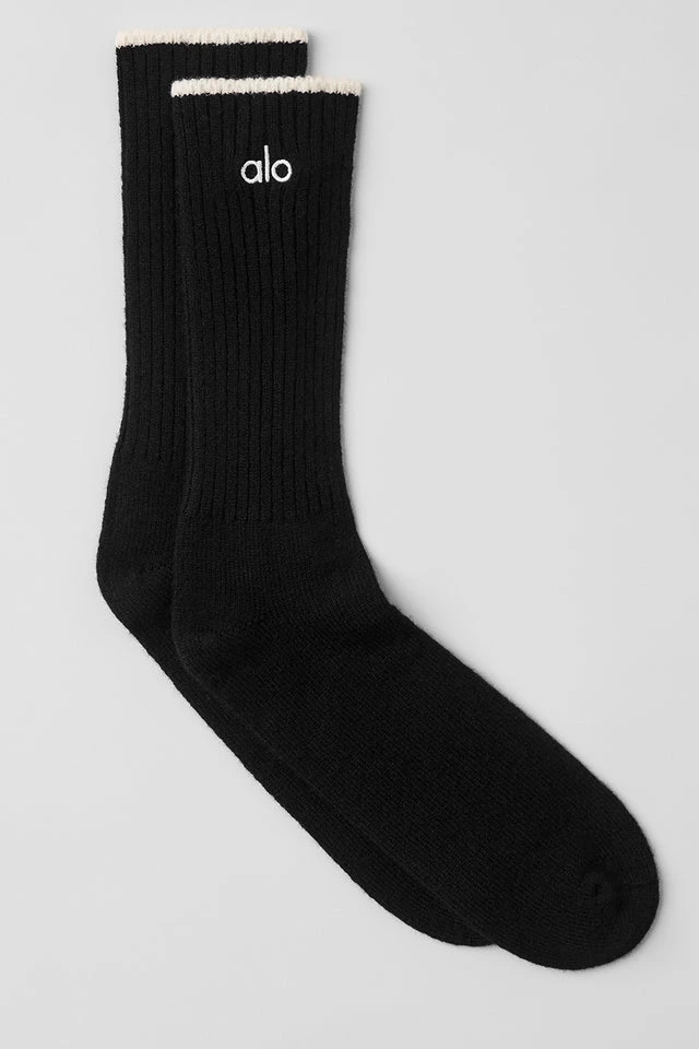 Unisex Cashmere Light Frosted Sock