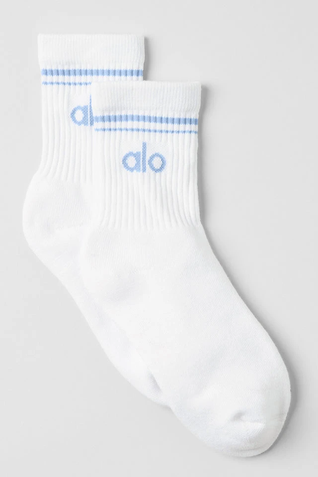 Unisex Half-Crew Throwback Sock