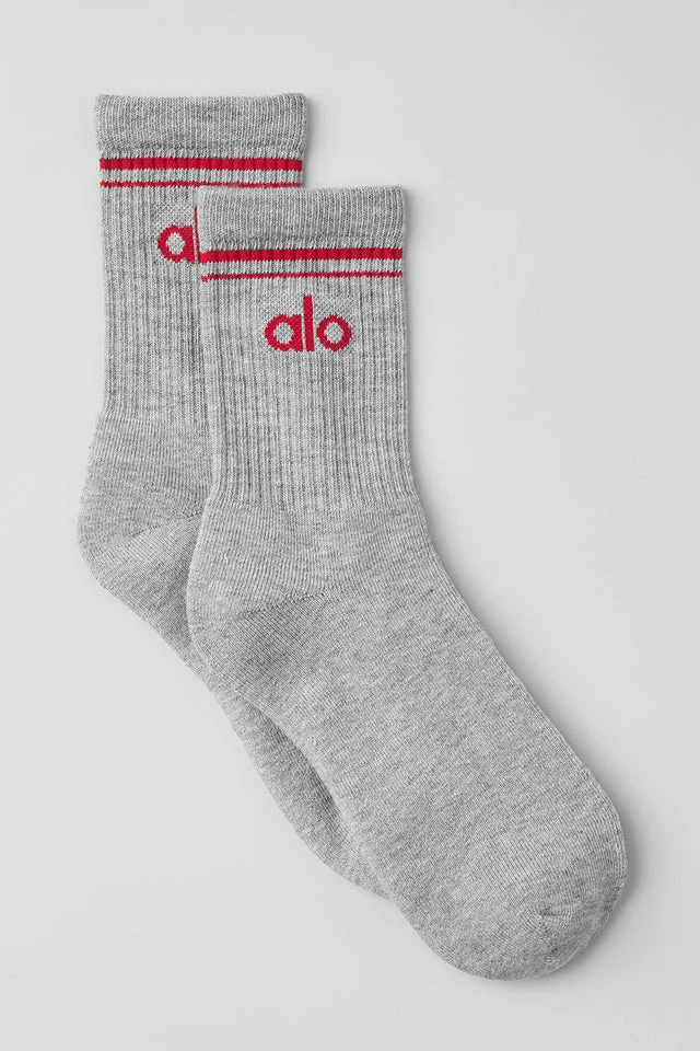 Unisex Half-Crew Throwback Sock