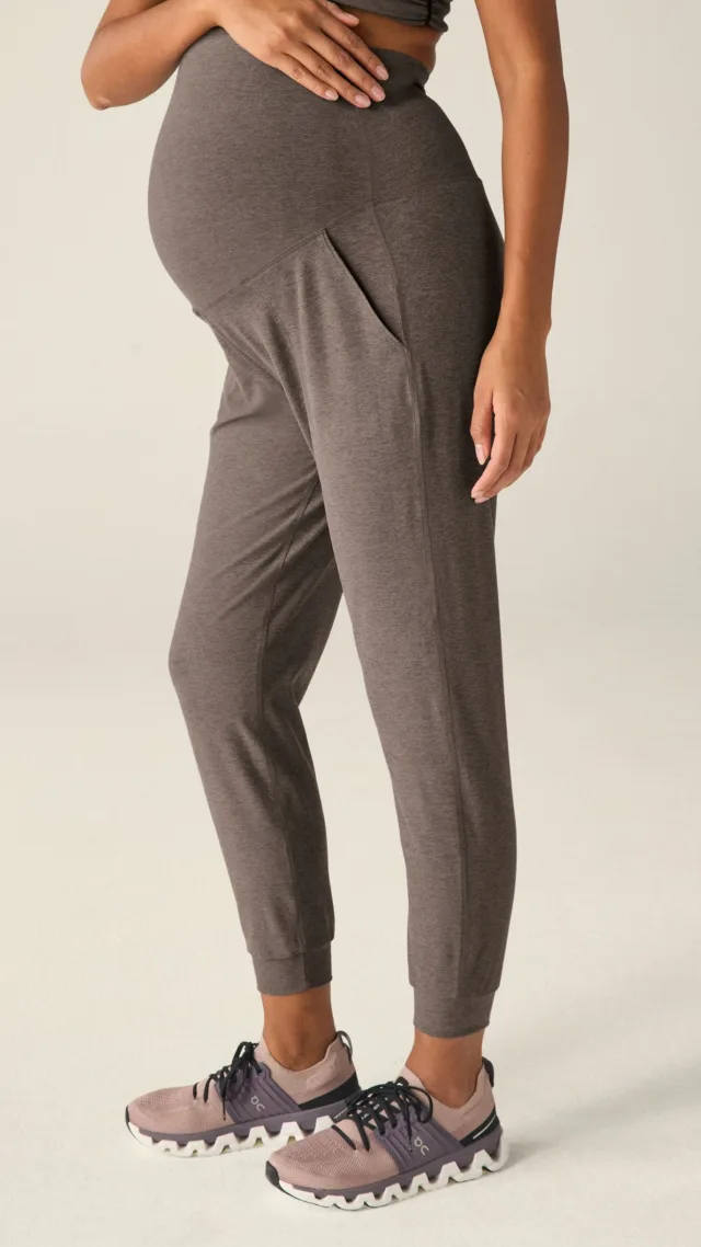 Spacedye Beyond The Bump Maternity Midi Jogger