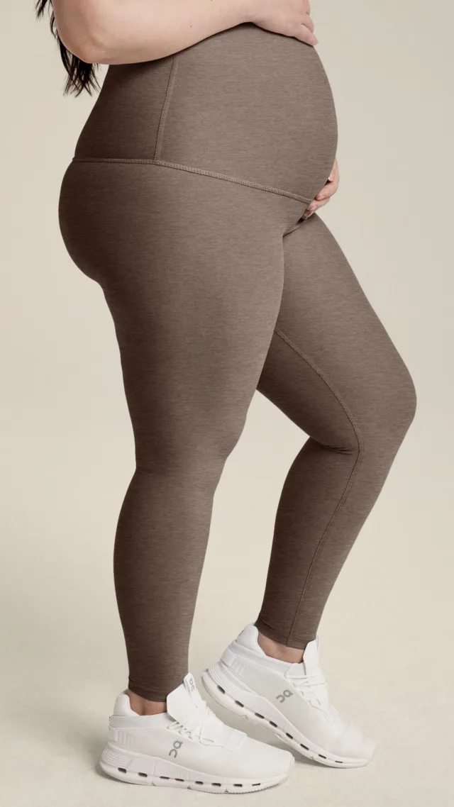 Spacedye Love The Bump Midi Maternity Legging