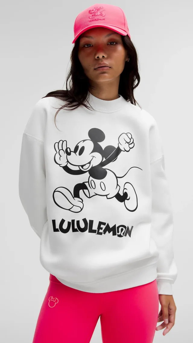 Disney X Lululemon  Fleece Oversized Pullover