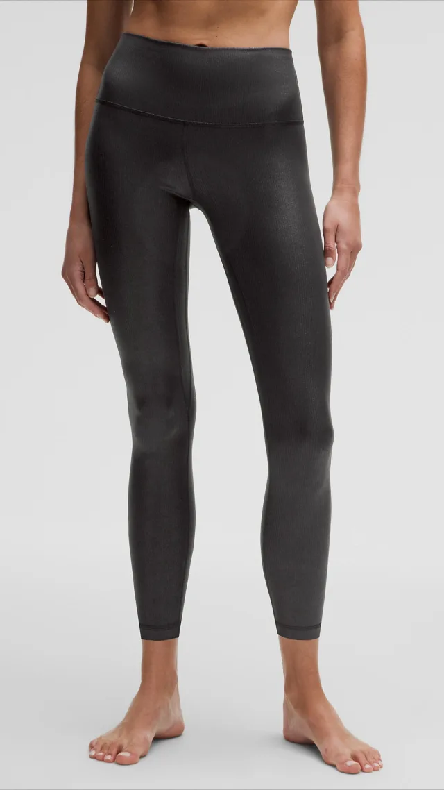 Lululemon Align™ High-Rise Ribbed Pant 25"  Shine