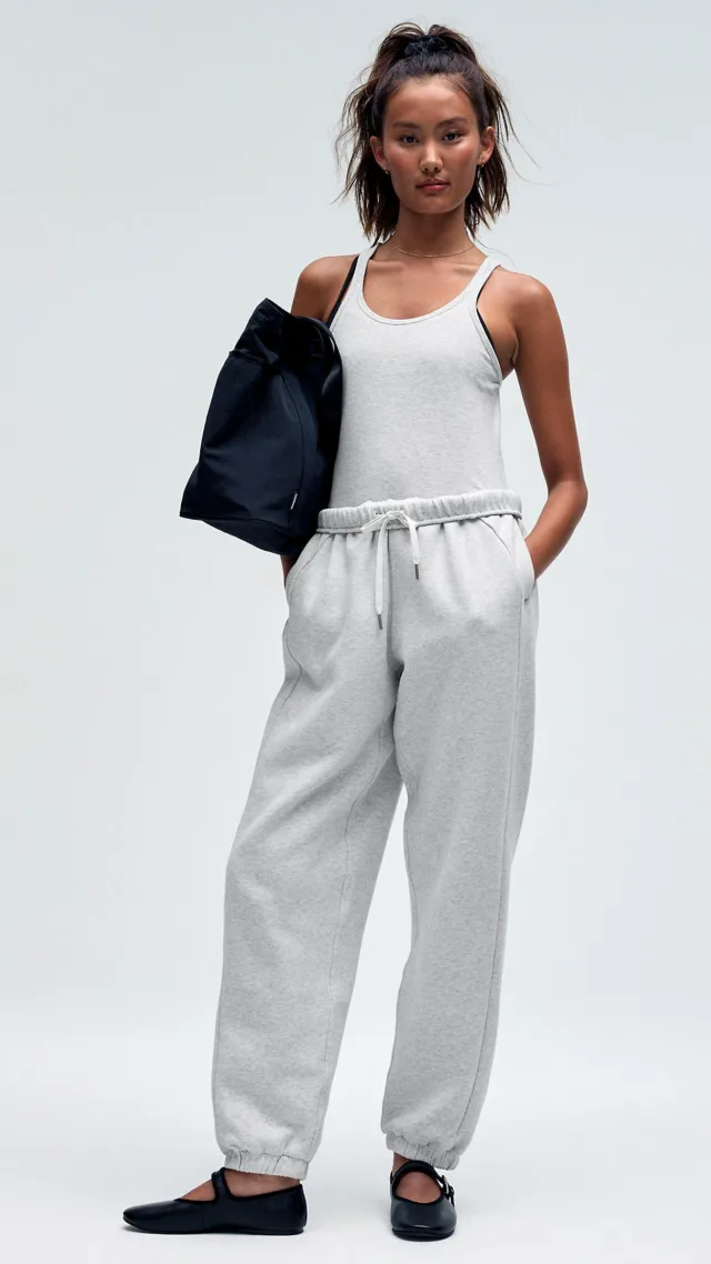 Scuba Mid-Rise Oversized Jogger  Tall