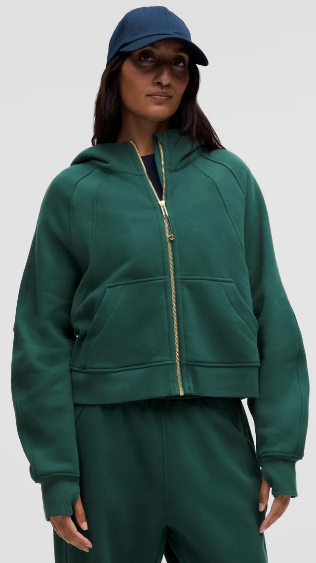 Scuba Oversized Full-Zip Hoodie