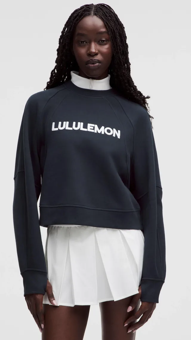 Scuba Oversized Pullover  Wordmark