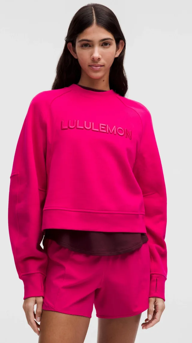 Scuba Oversized Pullover  Wordmark