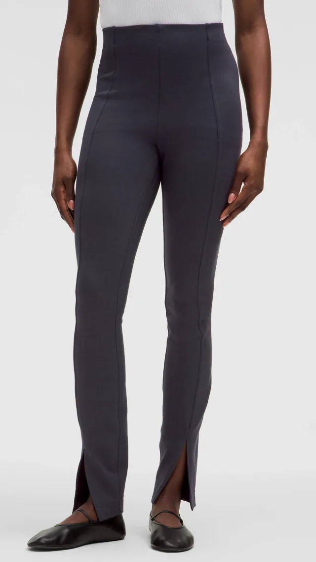 Stretch Knit High-Rise Pull-On Pant  Regular