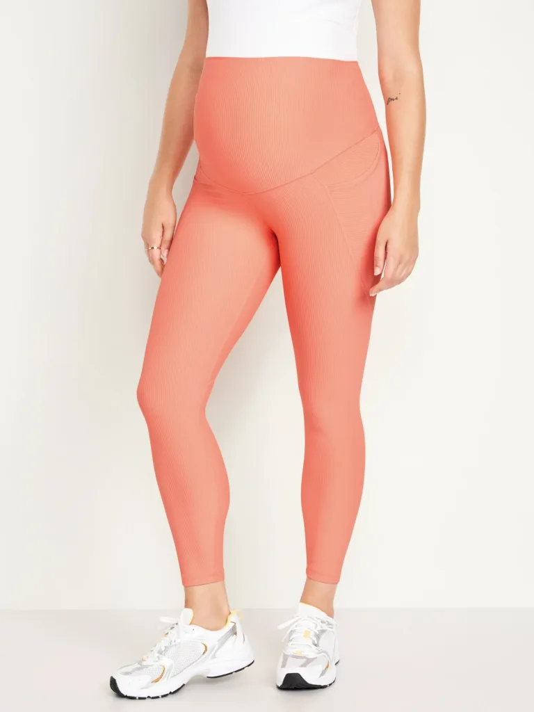 Maternity Full-Panel Powersoft 7/8 Leggings