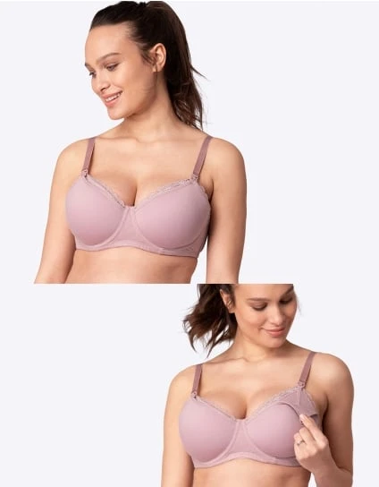 Olina | Cotton Maternity & Nursing T-Shirt Bra