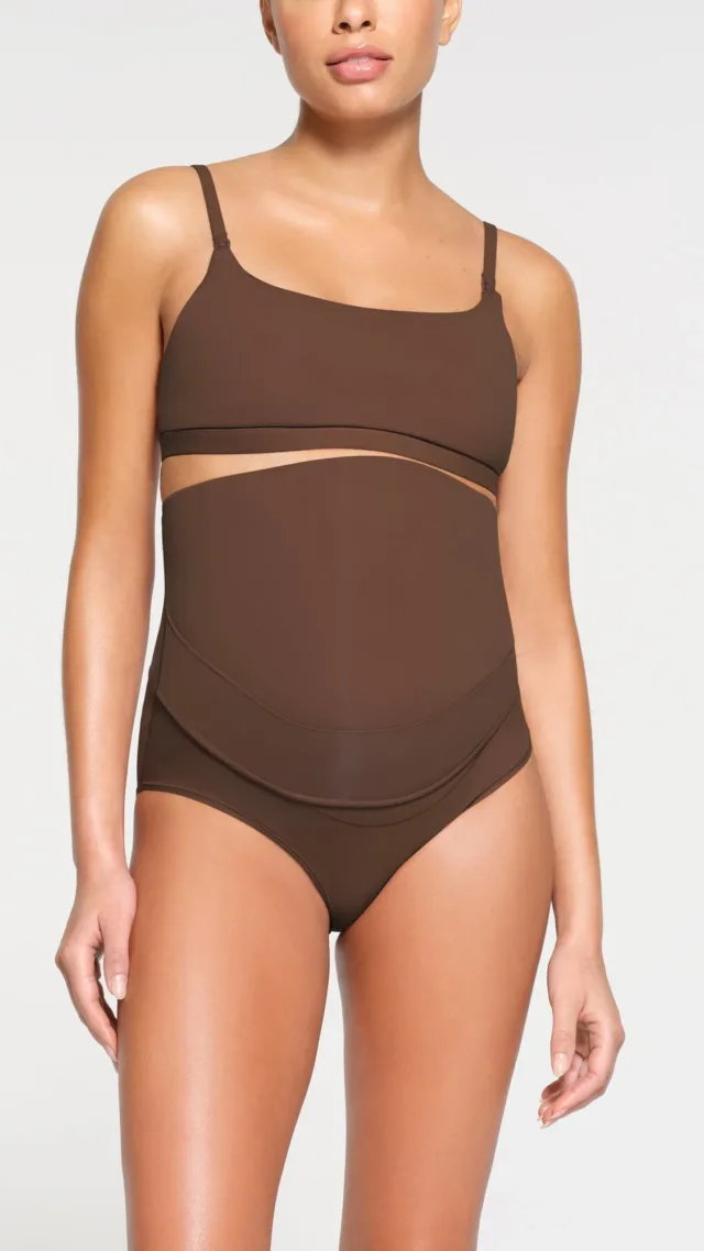 Maternity Banded High-Waisted Brief