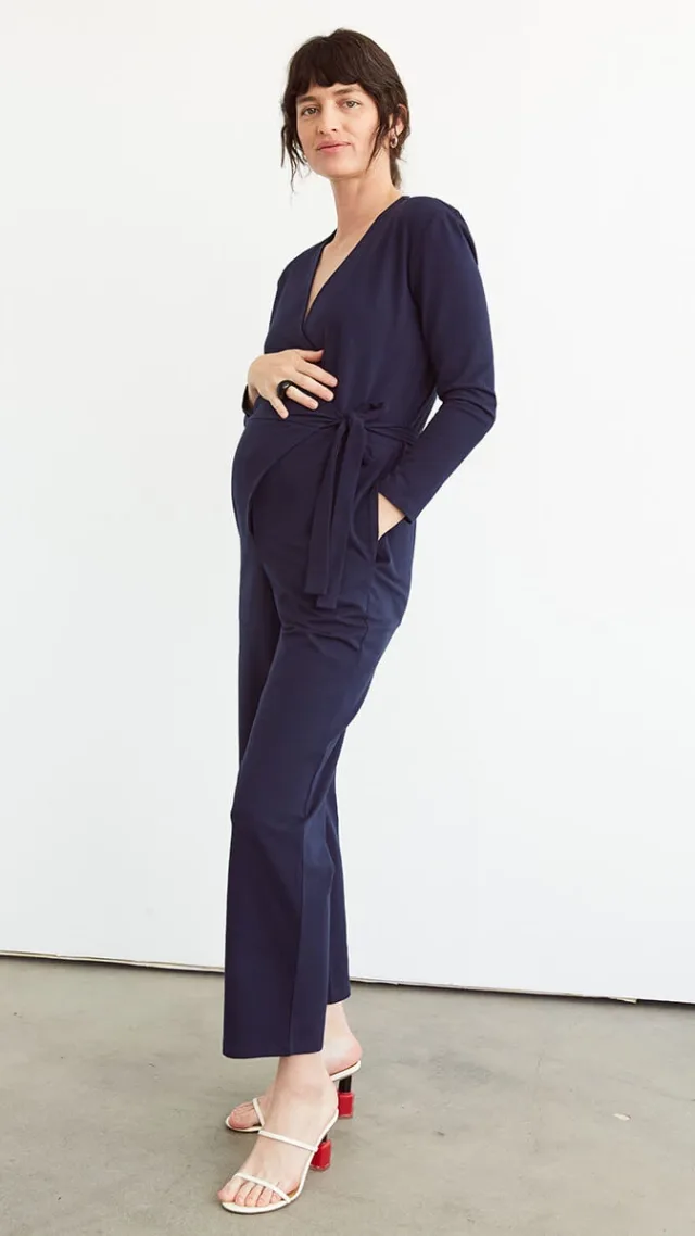 Flex Fit Wrap Jumpsuit