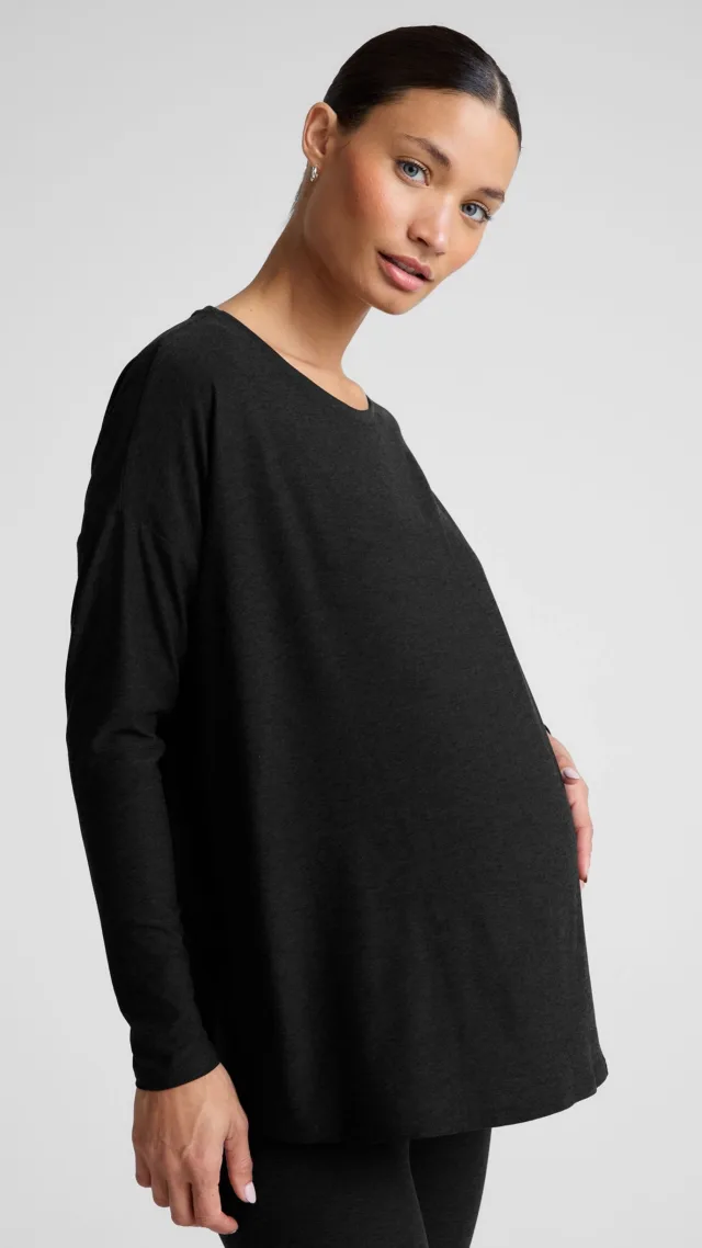 Featherweight Feels Like Home Long Sleeve Maternity Top