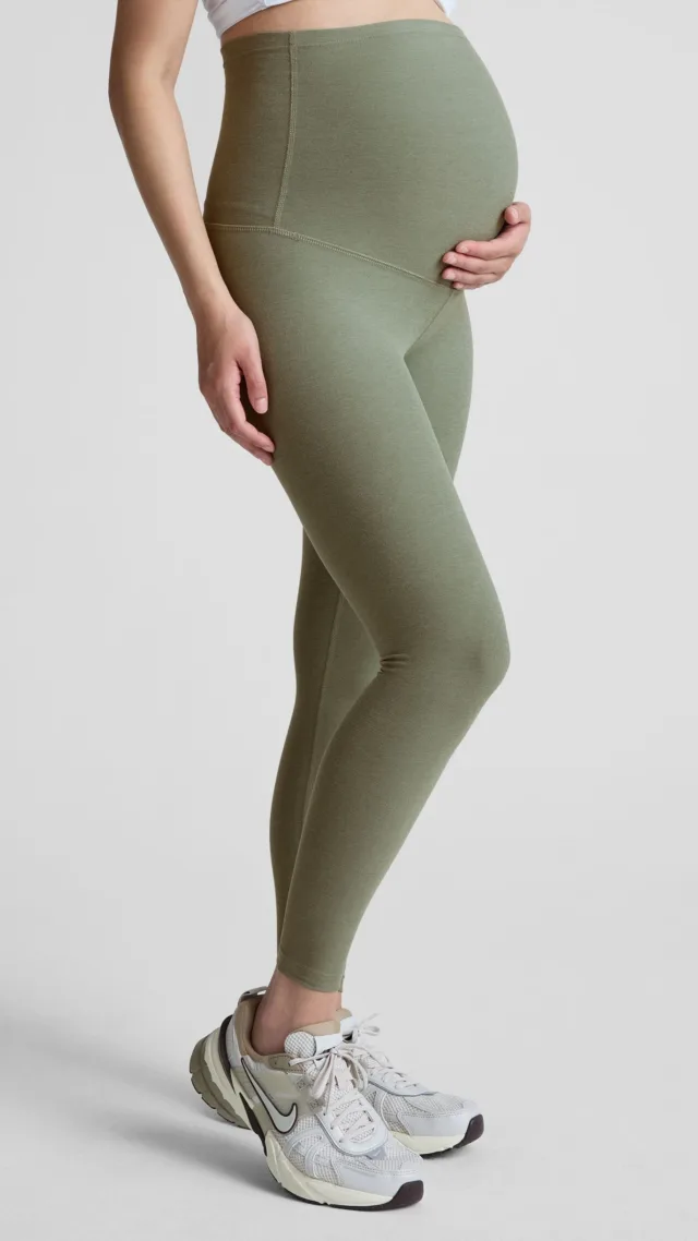 Spacedye Love The Bump Maternity Pocket Midi Legging