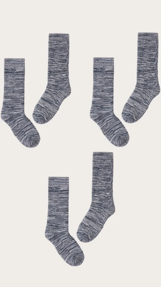 3-Pack Chunky Bed Socks