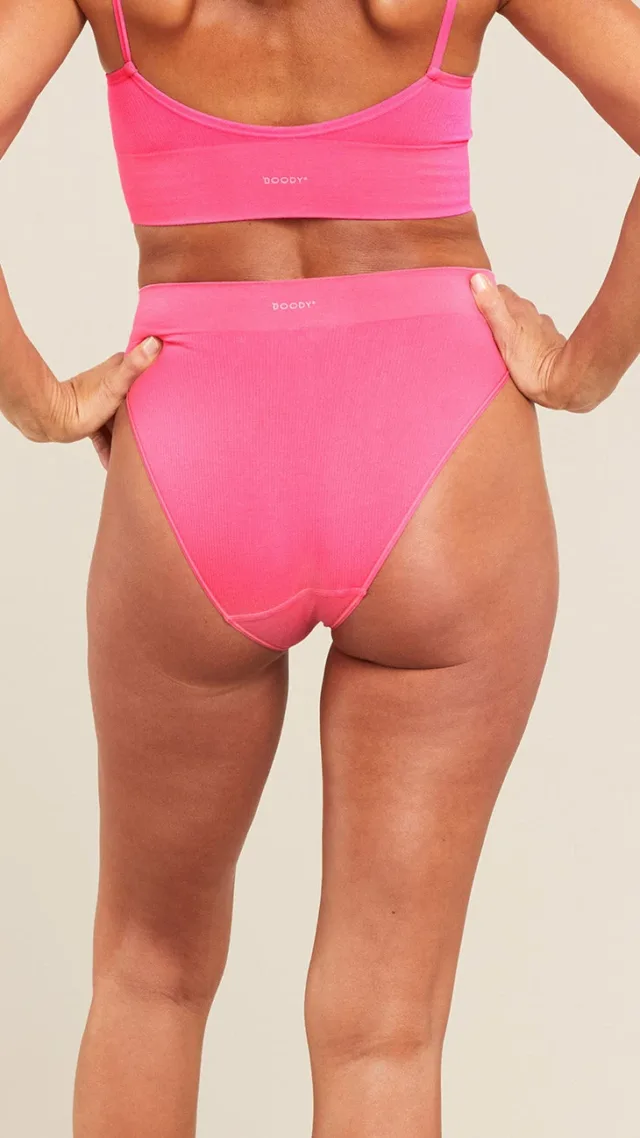 Lyolyte® Ribbed High Leg Brief