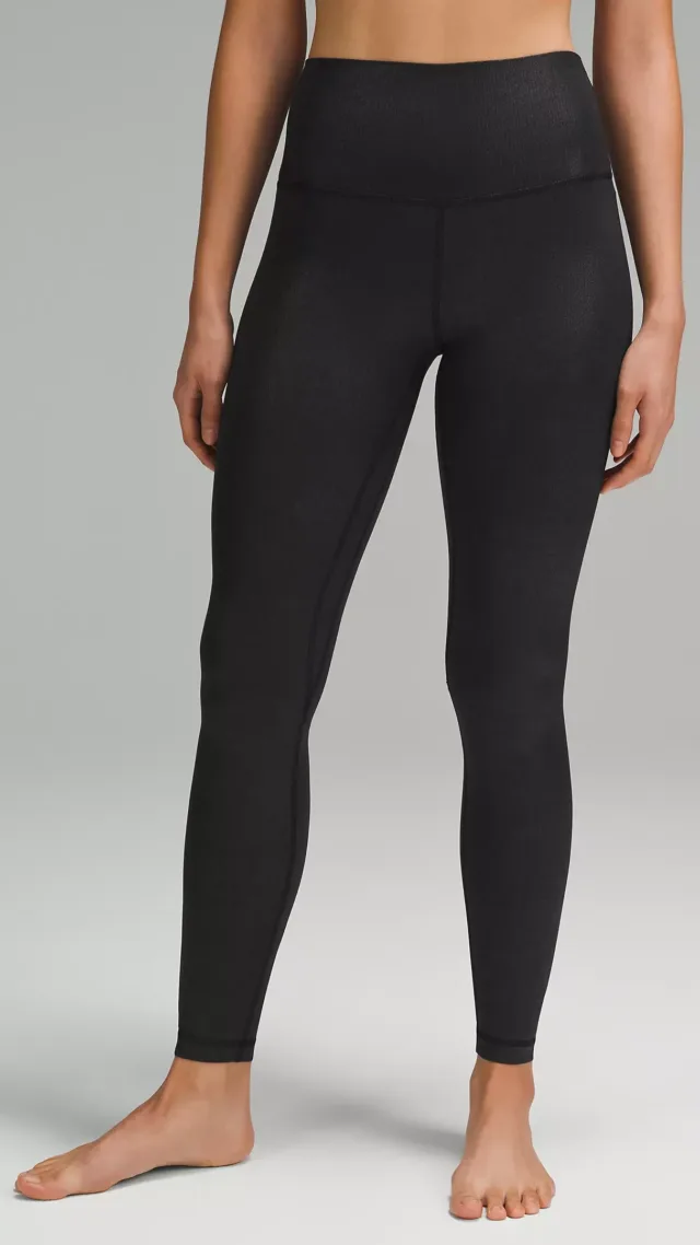 Lululemon Align™ High-Rise Ribbed Pant 28"  Shine