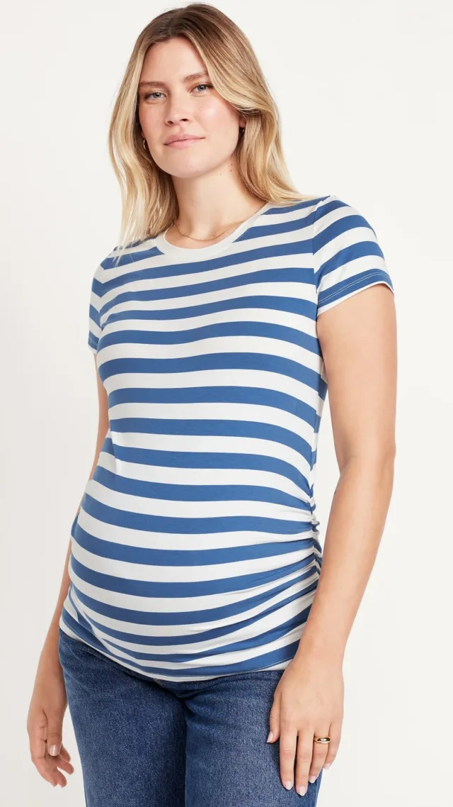 Maternity Crew Neck T-Shirt