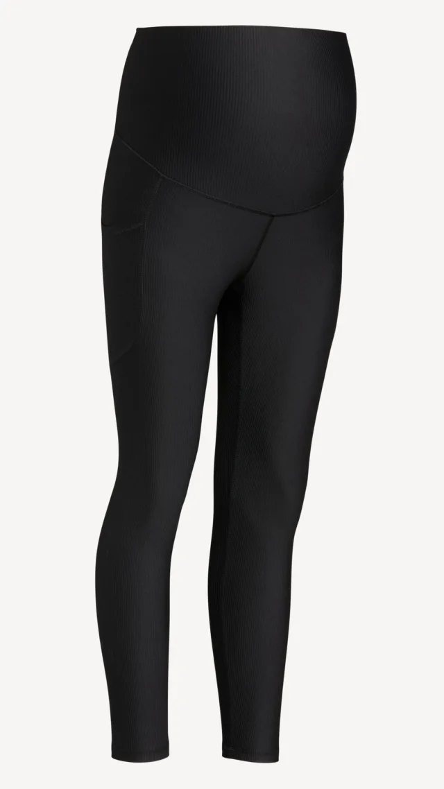 Maternity Full Panel Powersoft 7/8 Leggings