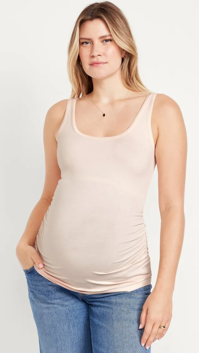 Maternity Jersey Tank Top