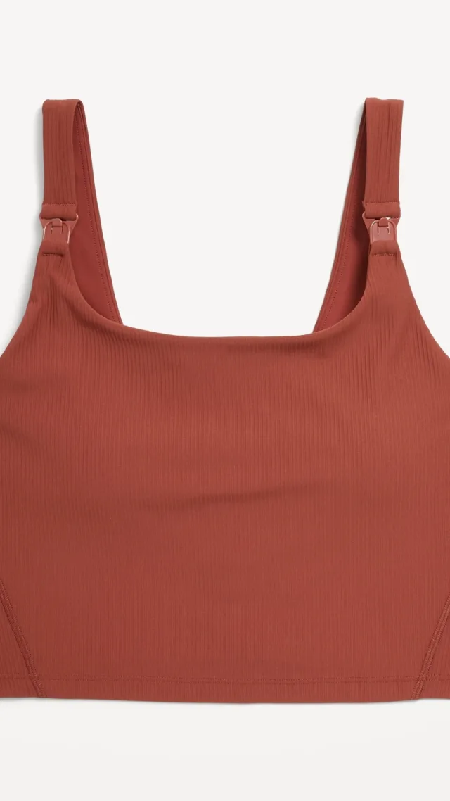 Maternity Light Support Powersoft Longline Sports Bra