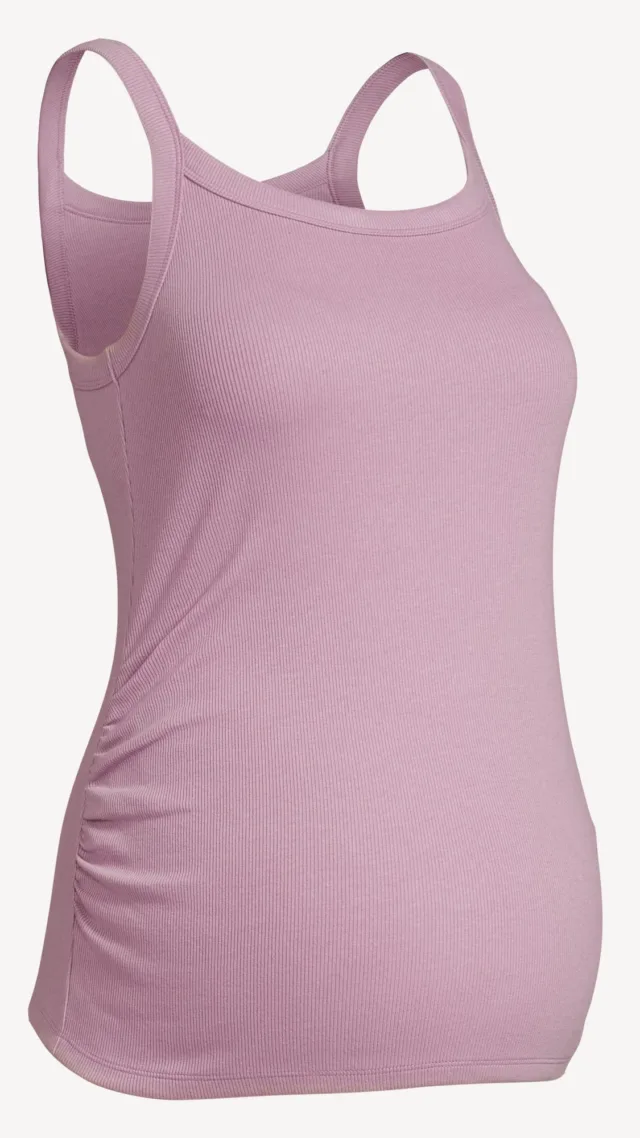 Maternity Ribbed Cami Tank Top