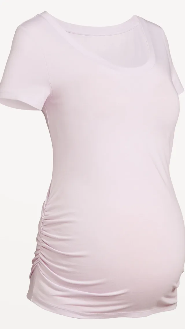 Maternity Scoop-Neck T-Shirt