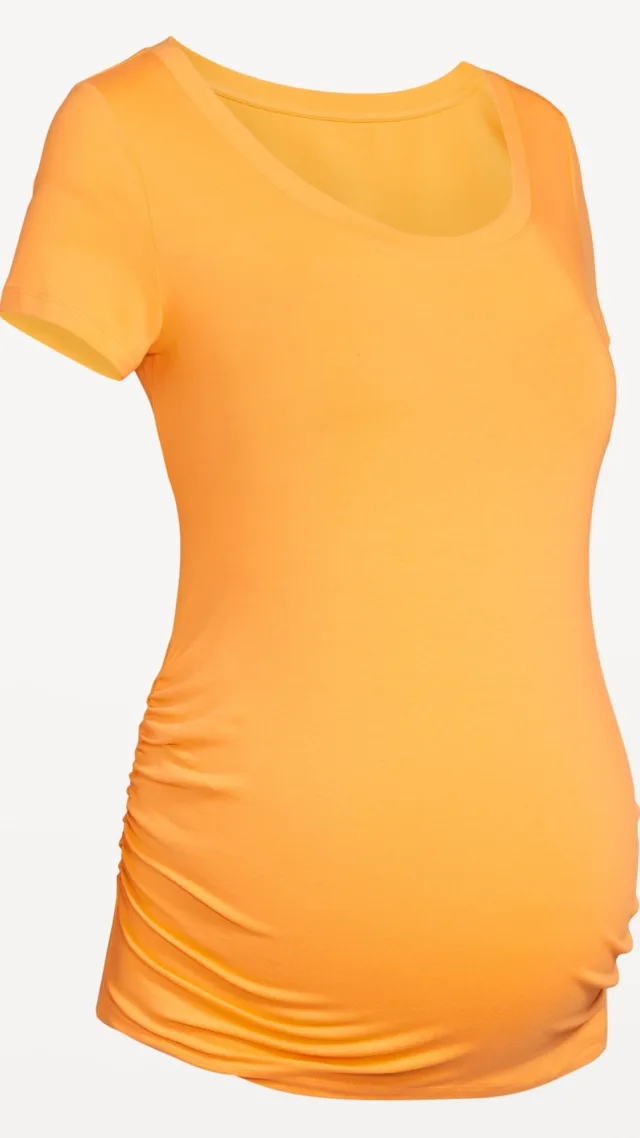 Maternity Scoop-Neck T-Shirt