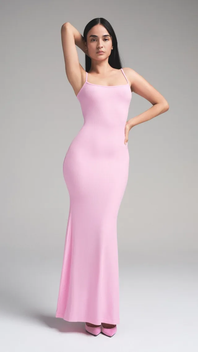 Petite Long Slip Dress