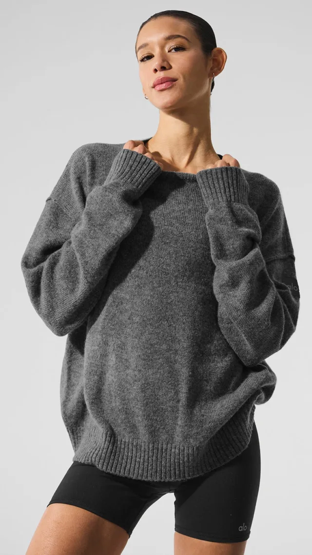 New Class Cashmere Crewneck Sweater