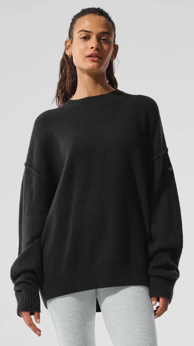 New Class Cashmere Crewneck Sweater