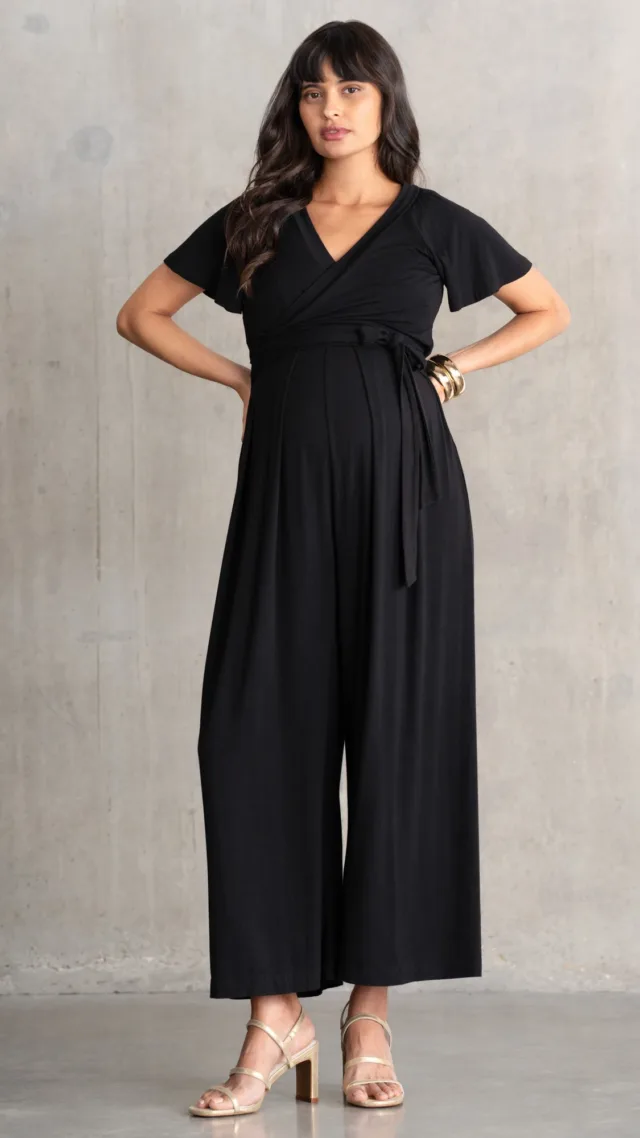 Celine | Jersey Maternity & Nursing Jumpsuit