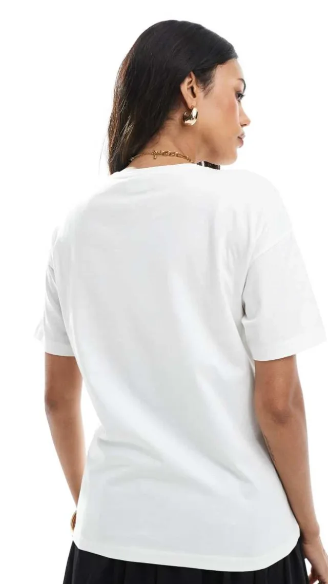 Mamalicious Maternity Lemon Motif T-Shirt In White