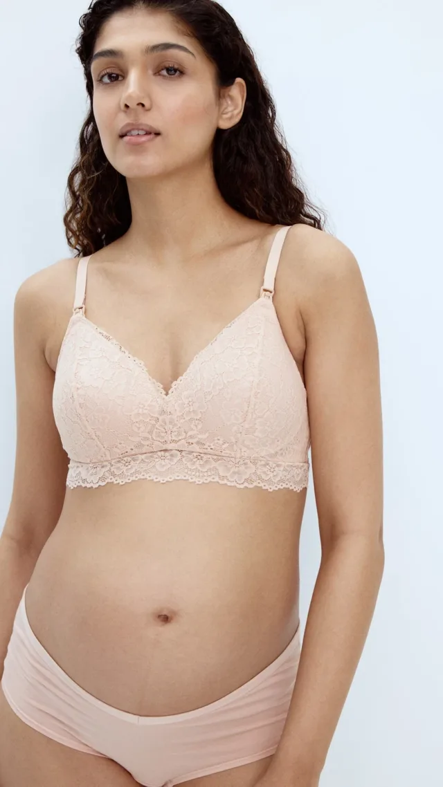 Mama 2-Pack Padded Lace Nursing Bras