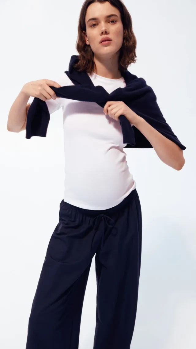 Mama Before & After Drawstring Pants