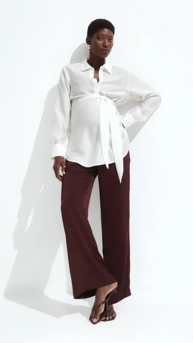 Mama Before & After Drawstring Pants