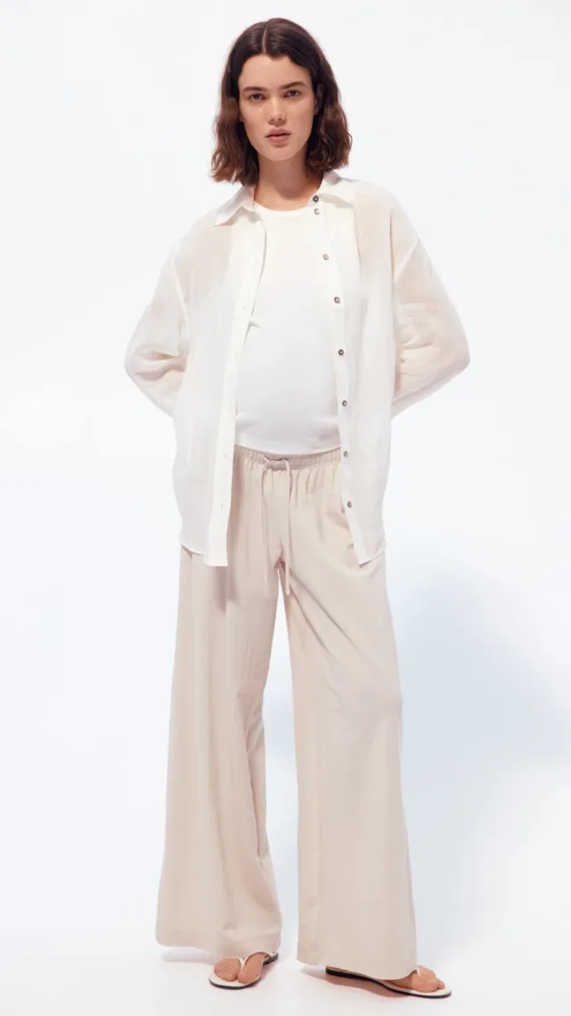 Mama Before & After Drawstring Pants
