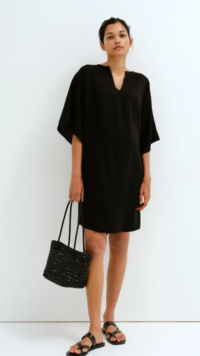 Mama Before & After Linen-Blend Dress
