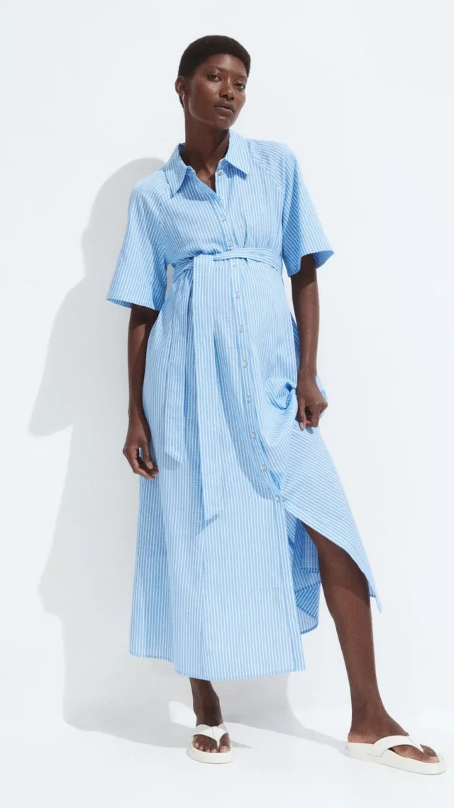 Mama Before & After Shirt Dress