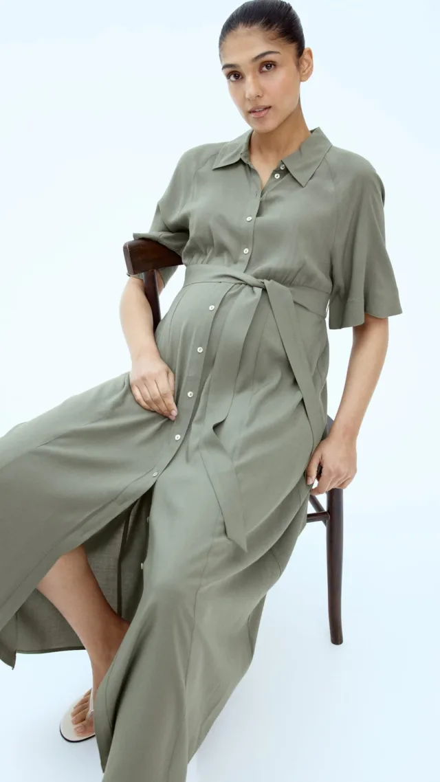 Mama Before & After Shirt Dress
