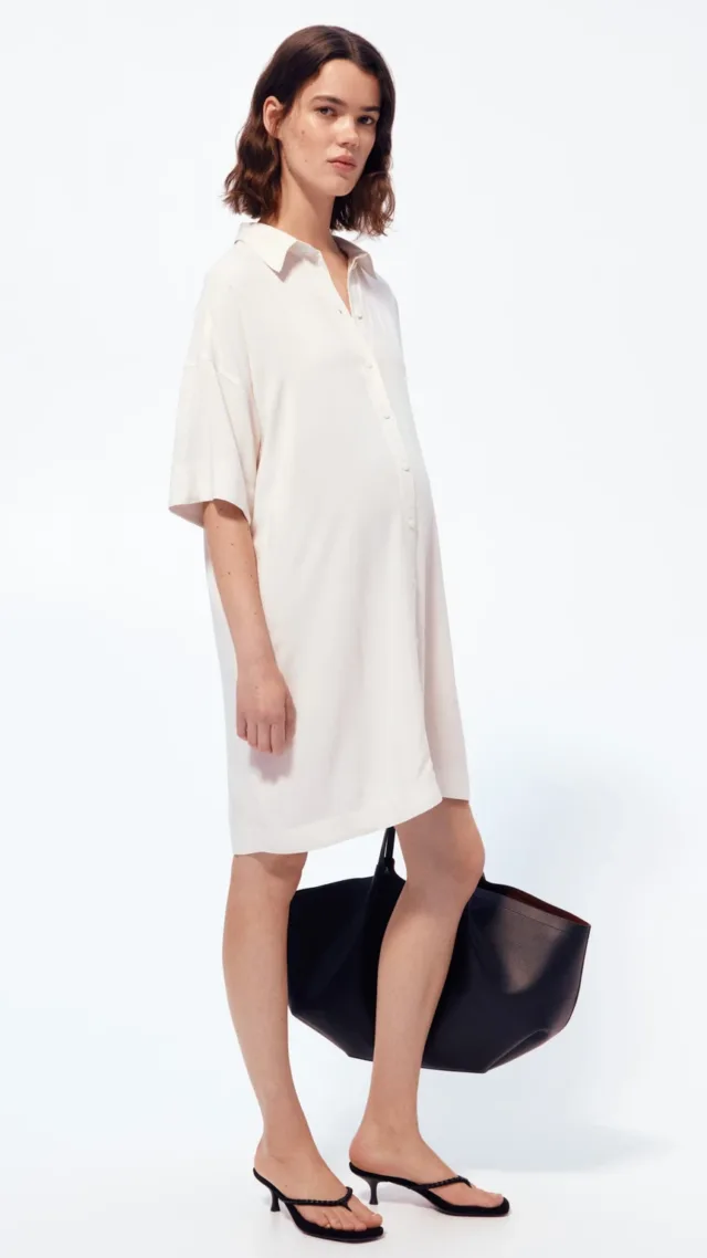 Mama Before & After Shirt Dress