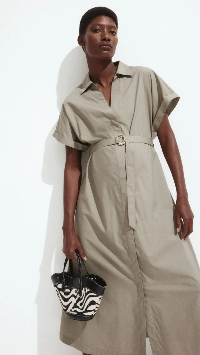 Mama Dress With Belt